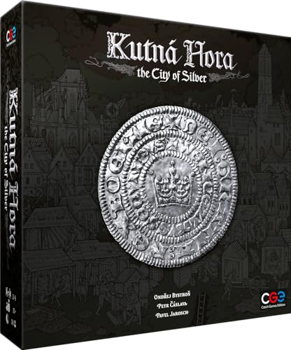 Kutna Hora: The City of Silver | CGE | English | Board Game | 2 to 4 Players | 120 Minutes | Age 12+ von Czech Games