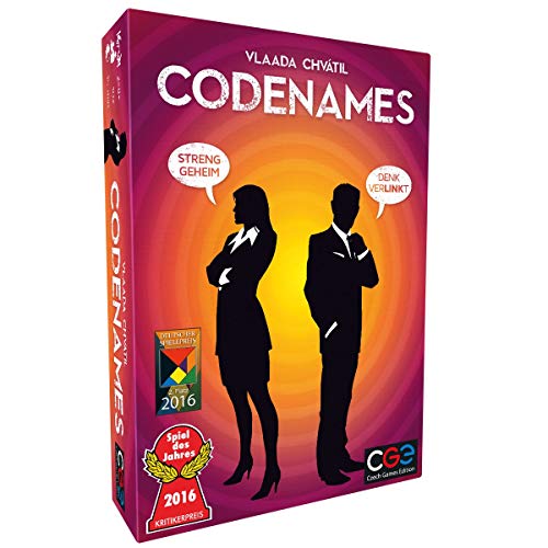 Codenames | CGE | Deutsch | ab 10 Jahren | 2-8+ Spieler von Czech Games