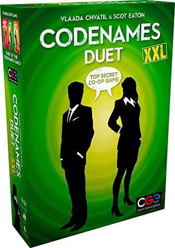 Czech Games Edition CGE00053 Codenames Duet XXL, Mixed Colours von Czech Games