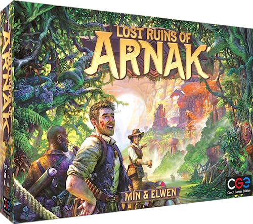 Lost Ruins of Arnak | CGE | English | Board Game | 1 to 4 Players | 30 Minutes | Age 12+ von Czech Games