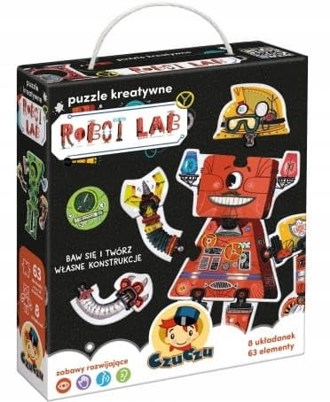 Kreatives Puzzle Robot Lab 3+ Sensor von Czuczu