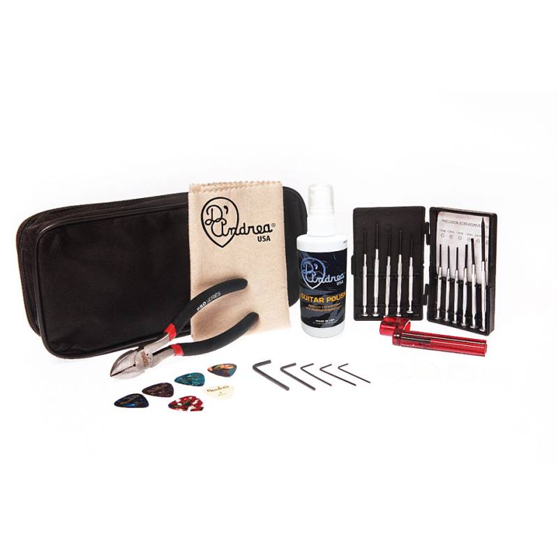 D&#39;Andrea Guitar Maintenance Kit GMK1 Werkzeug Gitarre/Bass von D&#39;Andrea