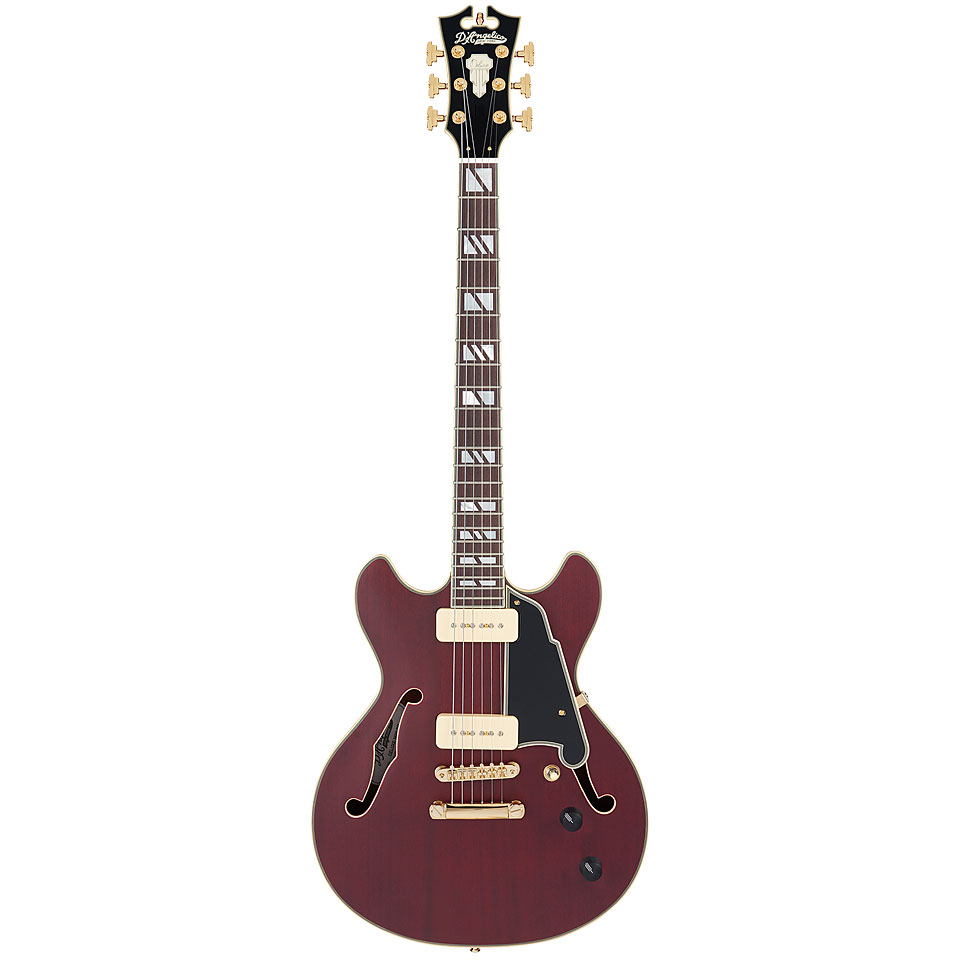 D&#39;Angelico Deluxe Mini DC STW E-Gitarre von D&#39;Angelico