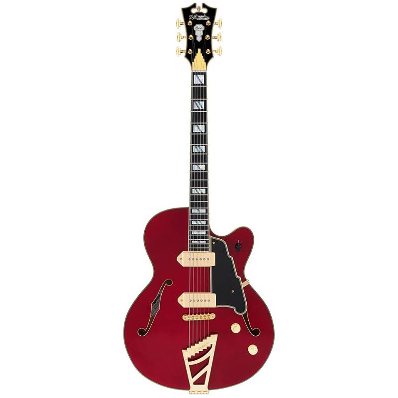 D&#39;Angelico Excel 59 Trans Cherry E-Gitarre von D&#39;Angelico