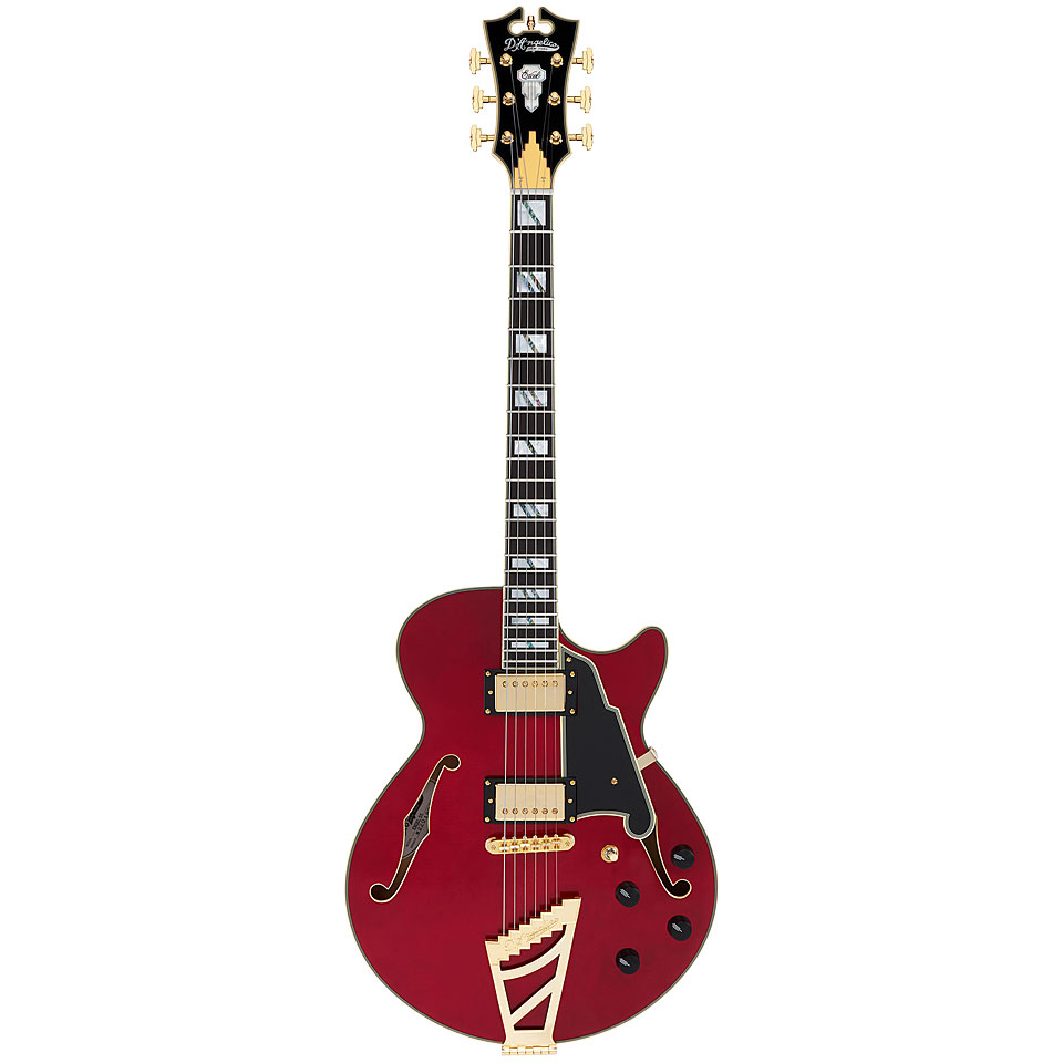 D&#39;Angelico Excel SS Trans Cherry E-Gitarre von D&#39;Angelico