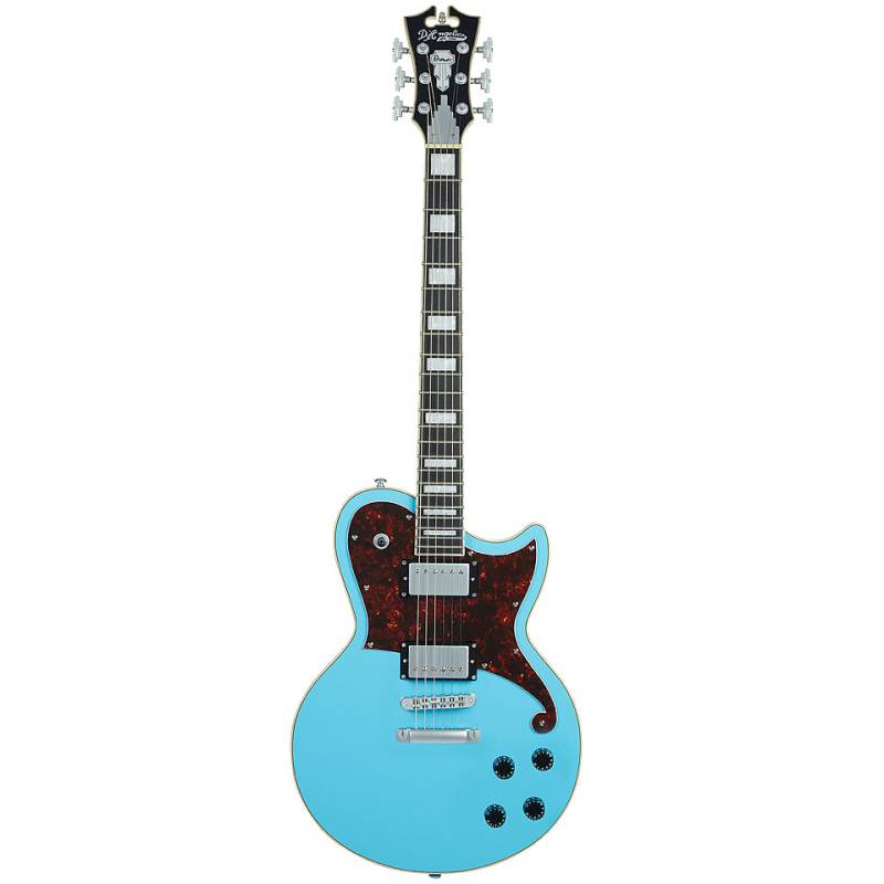 D&#39;Angelico Premier Brandon Niederauer Atlantic Sonic Blue E-Gitarre von D&#39;Angelico