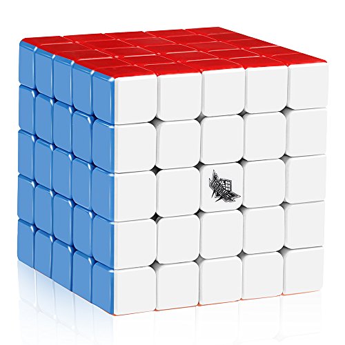 D-FantiX Cyclone Boys 5x5x5 Zauberwürfel Original, 64mm Stickerless 5x5 Speed Cube, 3D Puzzle Spielzeug für Kinder Erwachsene von D-FantiX