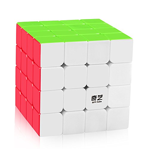 D-FantiX QYTOYS Qiyuan S 4x4 Speed Cube, Stickerless Zauberwürfel 4x4x4 Magic Cube Puzzle Toys Lerngeschenke für Kinder von D-FantiX