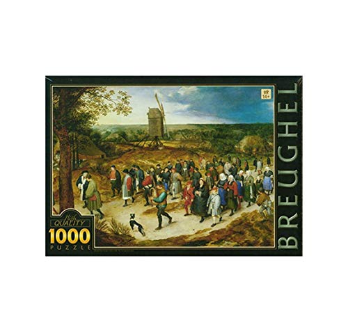 D-Toys Puzzle 5947502876854 D-Toys Art Puzzle 1000 Pieter Breughel Younger The Marriage Procession, Multicolor von D-Toys Puzzle