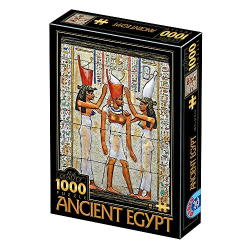 D-TOYS 5947502877769 Puzzle 1000 Ancient Egypt_04, farbenfreudig von D-Toys