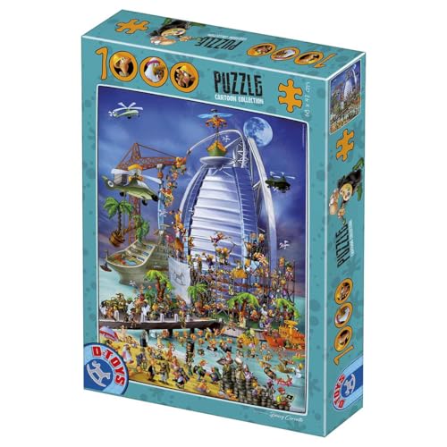 D-Toys Puzzle 1000 Teile Cartoon Collection Burj Al Arab D-Toys Puzzle 1000 Teile Cartoon Collection Burj Al Arab von D-Toys