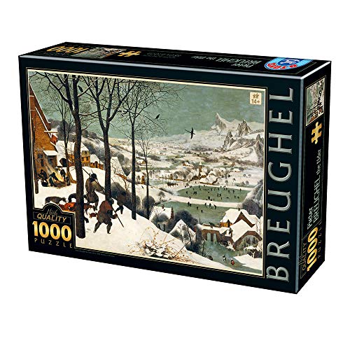 D-Toys Art Puzzle 1000 pcs Pieter Breughel The Elder Hunters in The Snow von D-Toys