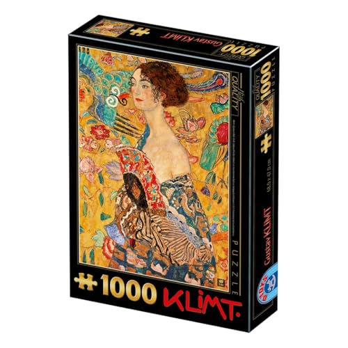 D-Toys Puzzle Gustav Klimt - Frau mit Fächer 1000 Teile D-Toys Puzzle Gustav Klimt - Frau mit Fächer 1000 Teile von D-Toys