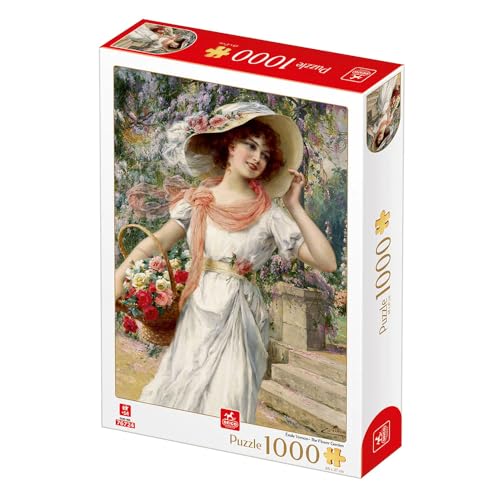 Deico Games Puzzle 1000 ÉMILE Vernon_ The Flower Garden von D-Toys