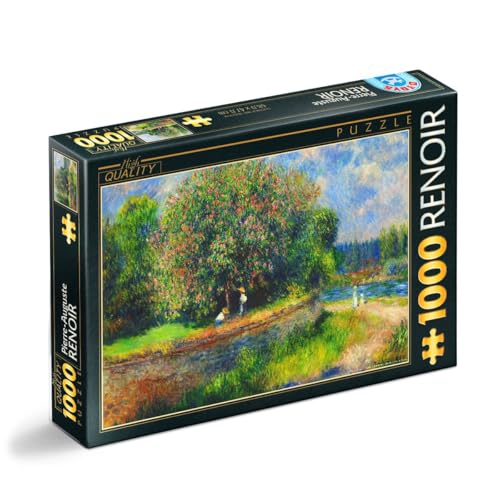 D-Toys Puzzle 1000 Teile Auguste Renoir Chestnut Tree in Bloom von D-Toys