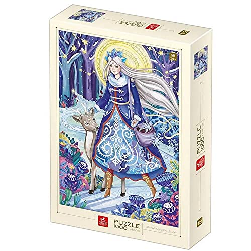 Deico Games Puzzle 1000 GROOS ZSELYKE_Freya The Snow Fairy von D-Toys