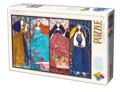 Unbekannt Puzzle 2000 Teile - Kurti Andi - Collage von D-Toys