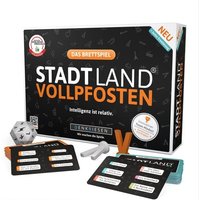 DENKRIESEN - STADT LAND VOLLPFOSTEN® Brettspiel + Junior Erweiterung von D&R Denkriesen GmbH