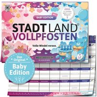 Denkriesen - Stadt Land Vollpfosten® - Baby Edition - 'volle Windel Voraus.' - A4 von D&R DENKRIESEN