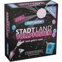 DENKRIESEN - STADT LAND VOLLPFOSTEN® - Das Kartenspiel - PARTY EDITION 'Jetzt geht's rund.' von D&R Denkriesen GmbH