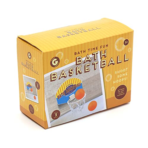 Bath Time or Table Top Ultimate Basketball Hoops Target Game, Einzigartige Geschenkidee für Basketball-Fans, die Erwachsene und Kinder lieben werden, inklusive Mini Basketball und 3 Ping Pong Bälle (Bath Time Basketball) von D.A.Y. Republic