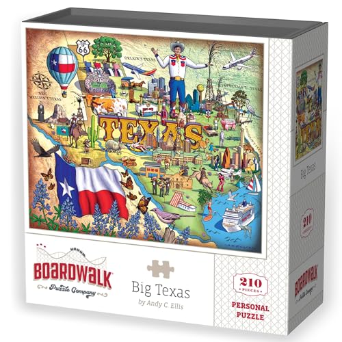 Big Texas by Boardwalk - Persönliches Puzzle - 210 Teile von D·O·W·D·L·E