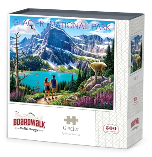 Boardwalk Glacier National Park Puzzle, 500 Teile von D·O·W·D·L·E