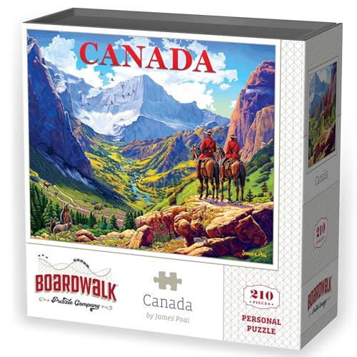 Canada by Boardwalk - Persönliches Puzzle - 210 Teile von D·O·W·D·L·E