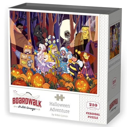 Halloween Adventure by Boardwalk - Persönliches Puzzle - 210 Teile von D·O·W·D·L·E