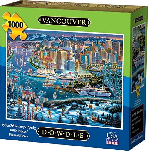 Jigsaw Puzzle - Vancouver 1000 Pc By Dowdle Folk Art by Dowdle Folk Art von D·O·W·D·L·E