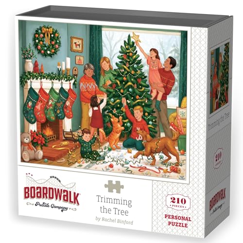 Trimming The Tree by Boardwalk - Persönliches Puzzle - 210 Teile von D·O·W·D·L·E