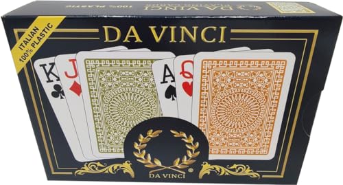 Da Vinci Casino Club Plastic Playing Cards Poker Size Jumbo Index von DA VINCI