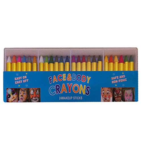 DABAIXIONG 24 Farben Sicherheitsgesicht Und Körper Make Ups Buntes Waschpigmentfarben Für Bühnenperformance Kinder Cosplay Party Zeichnung Spielzeug Für Mädchen DABAIXIONG 24 Farben Sicherheitsgesicht Und Körper Make Ups Buntes Waschpigmentfarben Für Bühnenperformance Kinder Cosplay Party Zeichnung Spielzeug Für Mädchen von DABAIXIONG