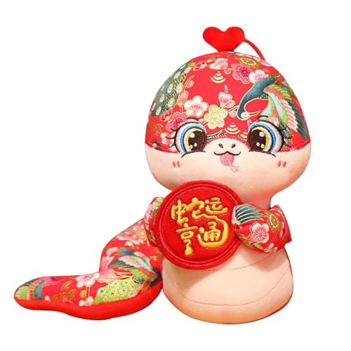 DABAIXIONG Cartoon Snake Toy Stofftiere Neujahr Überraschung Geschenkspielzeug Plüsch Spielzeug 2025 Schlangenplüsch China Maskottchen Spielzeug von DABAIXIONG