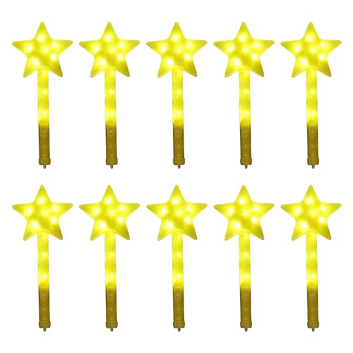 DABAIXIONG LED Blinking Zauberstäbe Handheld Bunt Stick Spielzeug Geburtstagsgeschenk Glühen Spielzeugparty Feierlieferungen 10pcs von DABAIXIONG