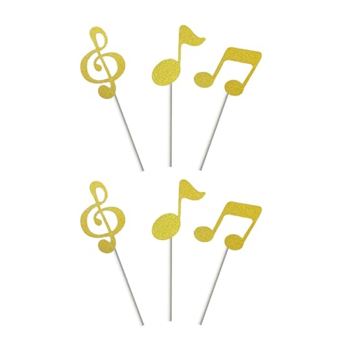 DABAIXIONG Musikalische Themenparty Dekoration Quaver Geformtes Kuchen Insert Safe Papierhandwerk Achte Notiz Für Dessert Display Farbenfrohe Musik Note Dekoration DABAIXIONG Musikalische Themenparty Dekoration Quaver Geformtes Kuchen Insert Safe Papierhandwerk Achte Notiz Für Dessert Display Farbenfrohe Musik Note Dekoration von DABAIXIONG
