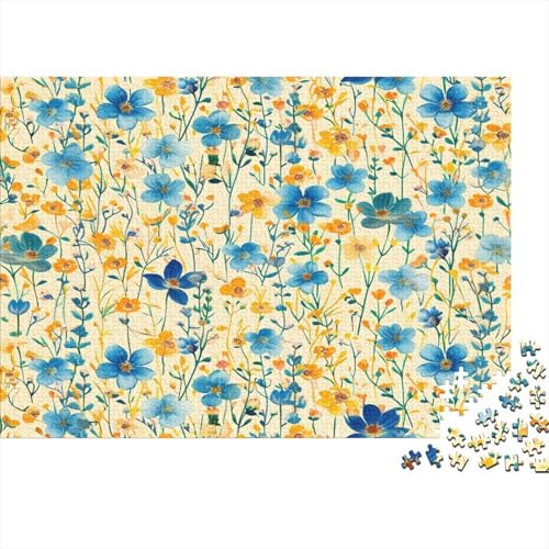 Watercolor Blumes 1000 Teile Puzzle, Puzzles Für Erwachsene, 1000 Teile Puzzlespiel Für Jugendliche & Erwachsene Puzzlespiel Puzzel 1000pcs (75x50cm) von DABDOKASR