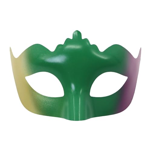 DACONGMING Venezianische Maske Damen Exquisite Dekoration Mode Pailletten Maskerade Party Komödie Kostüme Zubehör Maskenball Venezianische Maske (Green-F, One Size) von DACONGMING