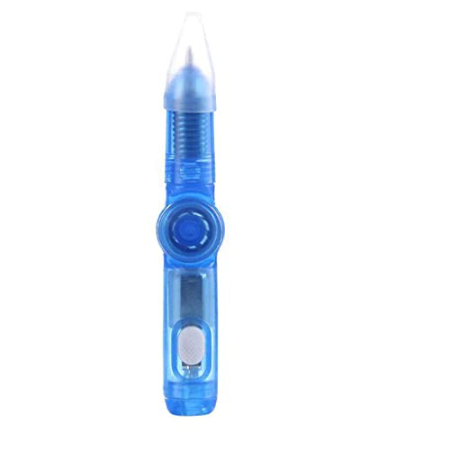 Kugelschreiber mit LED-Licht zur Stressreduzierung, Denkkugelschreiber,Fidget Spinner Pen mit LED-Licht Fidget Spinner Pen mit LED-Licht Schreibgerät Praktischer Fidget Pen Leuchtstift von DACONGMING