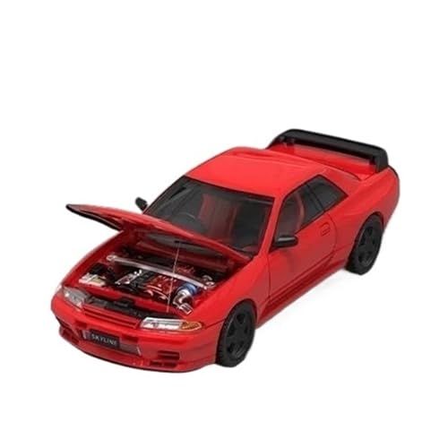 1/64 Für GTR R34 Modellauto Mit Offenem Deckel Für Sammeln Und Ausstellen (Color : D, Size : with Box) von DADYA