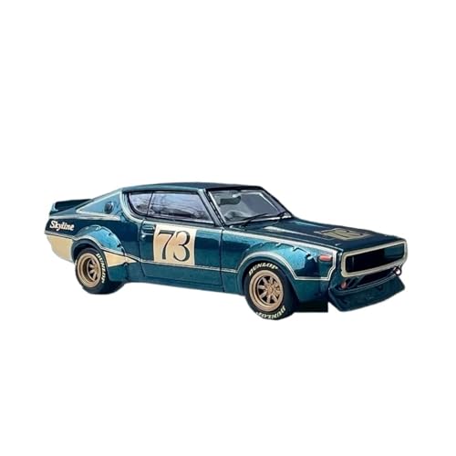 DADYA 1/64 Für 2000 (KPGC110) Grün/Blau Diecast Modell Auto(B,No Box) von DADYA