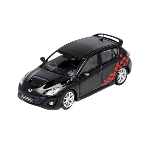 DADYA 1/64 Für Axela2 Mazda Speed ​​3 MPS Fließheck-Druckguss-Modellauto (Color : A, Size : No Box) von DADYA