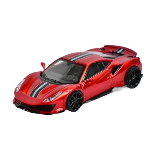 DADYA 1/64 Für Novitec 488 Pista Druckguss-Modellauto(A,with Box) von DADYA