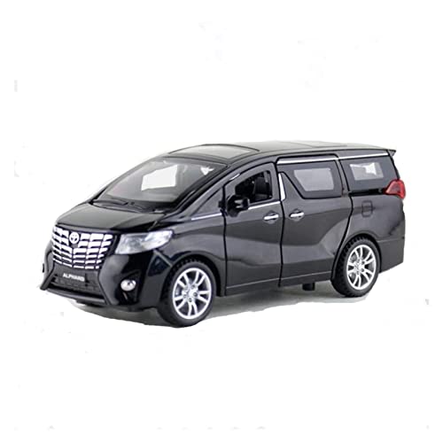 DADYA 1:32 Für Alphard MPV Auto Modell Legierung Auto Diecast Spielzeug Auto Modell Zurückziehen Mit Sound Licht Spielzeug Sammlung(Color:A,Size:No Box) von DADYA