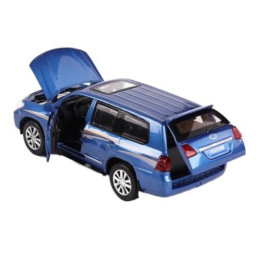 DADYA 1:32 Für Land Cruiser Legierung Diecast Auto Modell Spielzeug Mit Zurückziehen Geschenk(Color:B,Size:No Box) von DADYA
