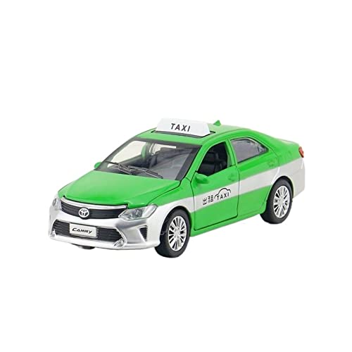 DADYA 1:32 Für Taxi Diecast Toy Vehicle Model Pull Back Car Educational Collection Gift (Color : B, Size : No Box) von DADYA