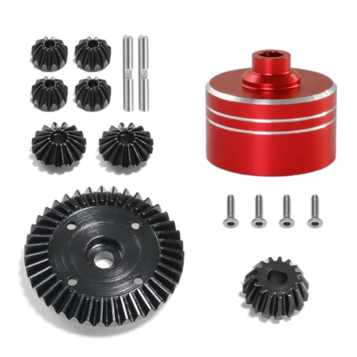 Alloy Differential Gear Set Assembly for Tamiya TT02 TT02B 1/10 RC Car Accessories von DAGIJIRD