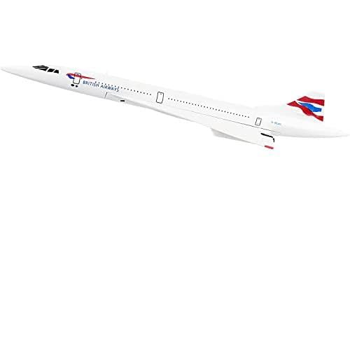 DAGIJIRD Alloy British F-BVFB Concorde Airplane Model Aircraft Model 1:400 Model Simulation Plane Aviation Model von DAGIJIRD