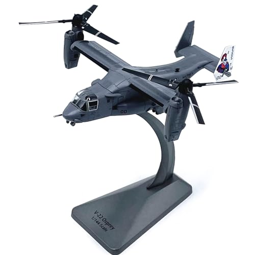 DAGIJIRD Alloy V22 Osprey Transport Hubschrauber Modell 1/144 Flugzeug Modell Luftfahrt Wissenschaft Ausstellungsmodell von DAGIJIRD