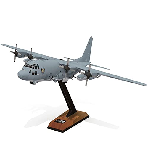 DAGIJIRD Lockheed AC-130U Ghost Aerial Gunship Flugzeugpapier Modell 1:100 Militärpapier Modell unmontiertes Kit Display Collection von DAGIJIRD